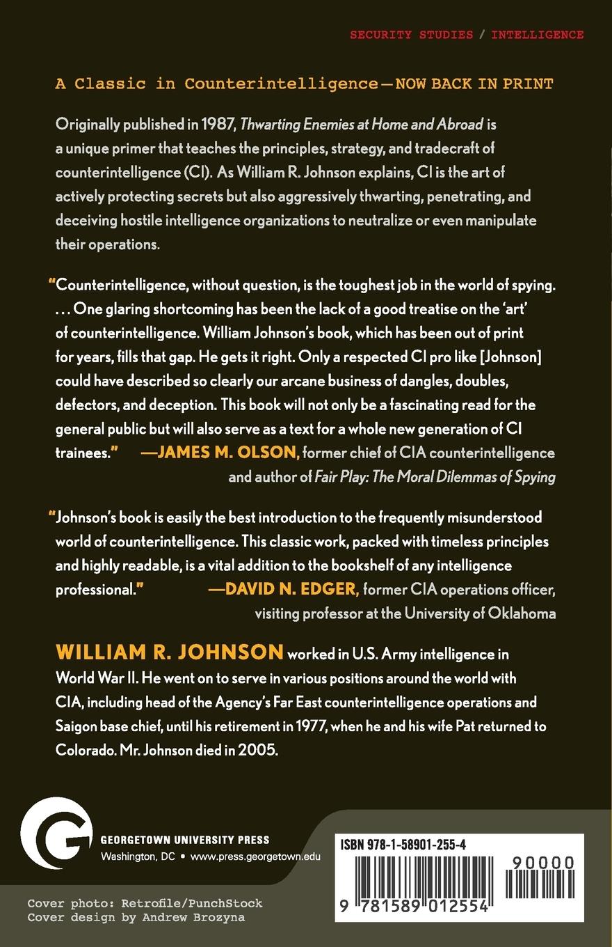 Rückseitencover Thwarting Enemies at Home and Abroad