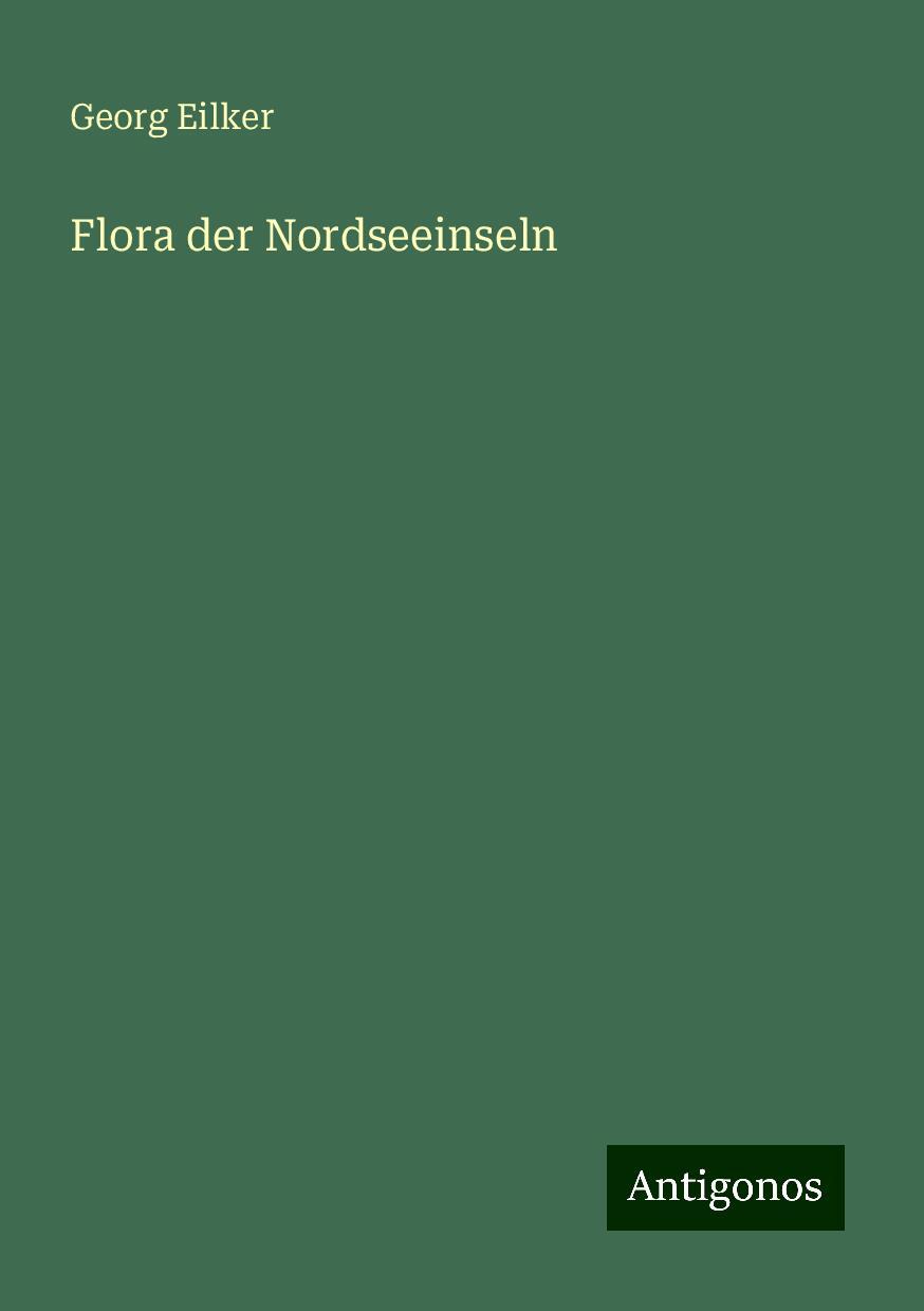 Vorderes Coverbild Flora der Nordseeinseln