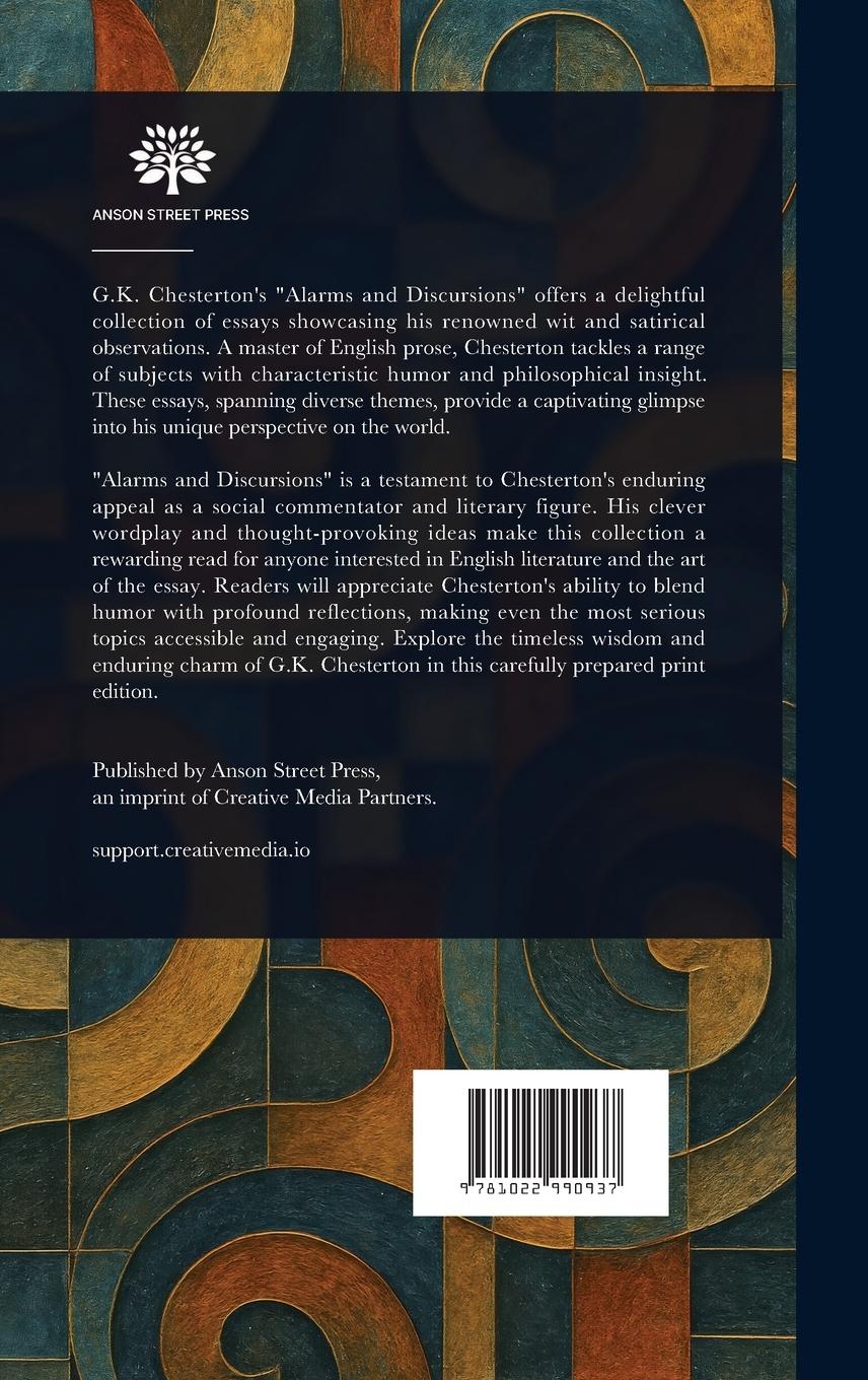 Rückseitencover Alarms and Discursions