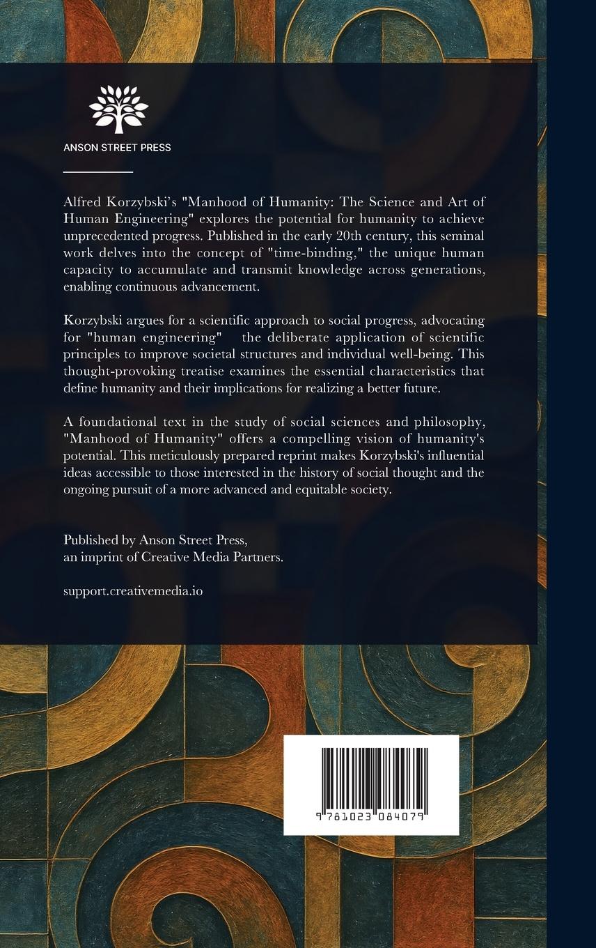 Rückseitencover Manhood of Humanity