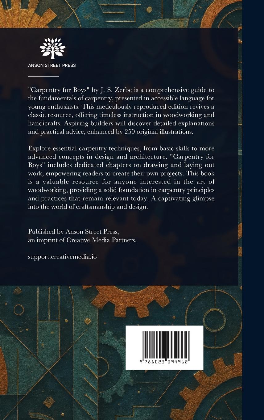 Rückseitencover Carpentry for Boys