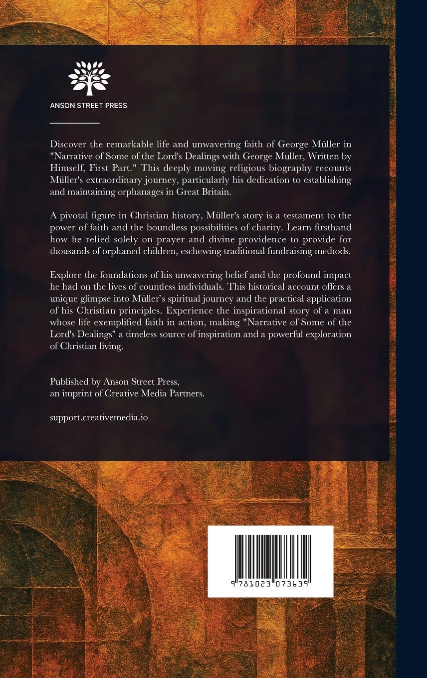 Rückseitencover A Narrative of Some of the Lord's Dealings with George Müller