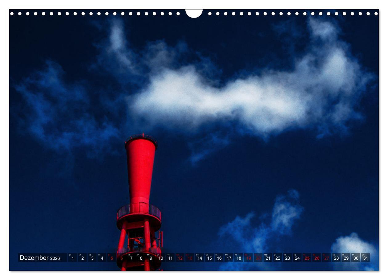 Beispielinhalt (Bild) Bis zum Horizont. Der Himmel über Norddeutschland. (Wandkalender 2026 DIN A3 quer), CALVENDO Monatskalender