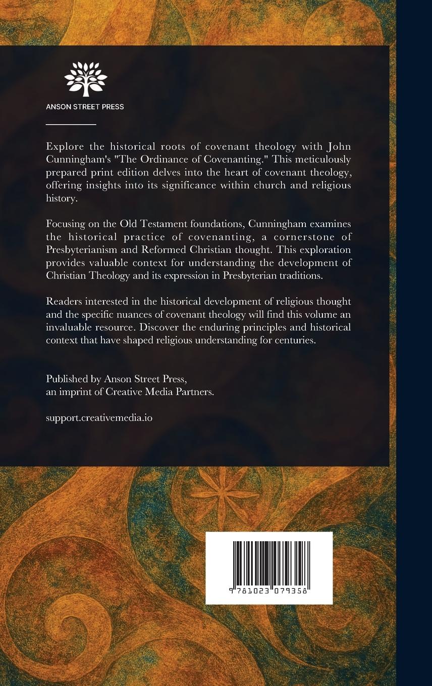 Rückseitencover The Ordinance of Covenanting