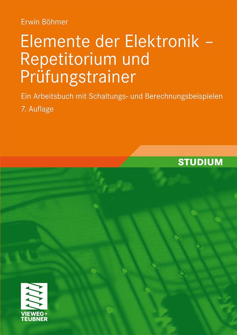 Vorderes Coverbild Elemente der Elektronik - Repetitorium und Prüfungstrainer