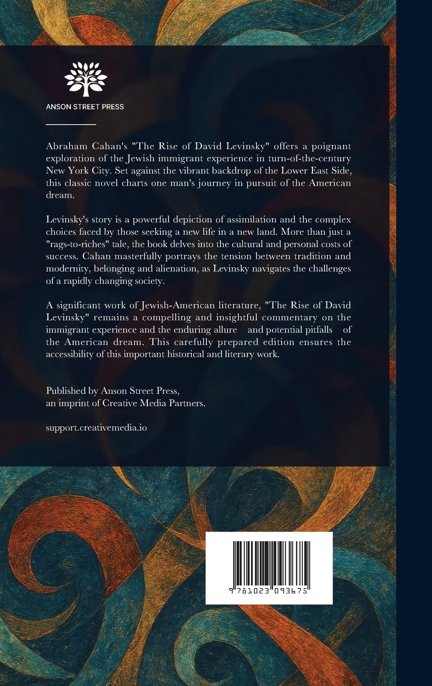 Rückseitencover The Rise of David Levinsky