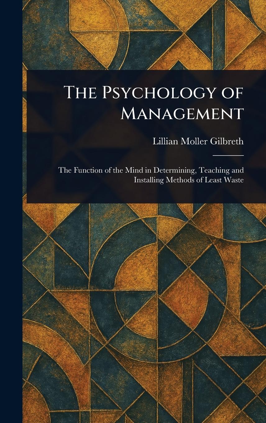 Vorderes Coverbild The Psychology of Management