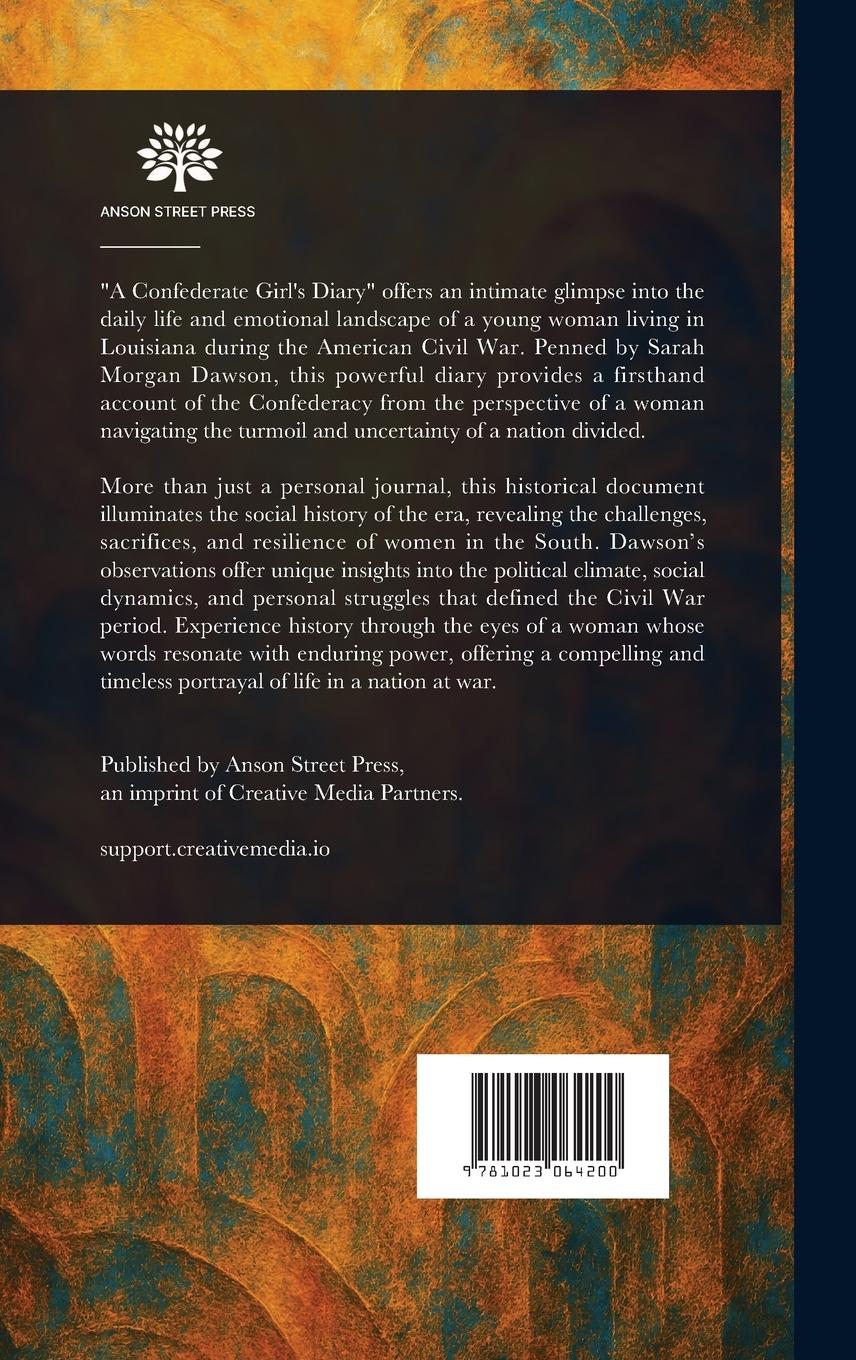 Rückseitencover A Confederate Girl's Diary