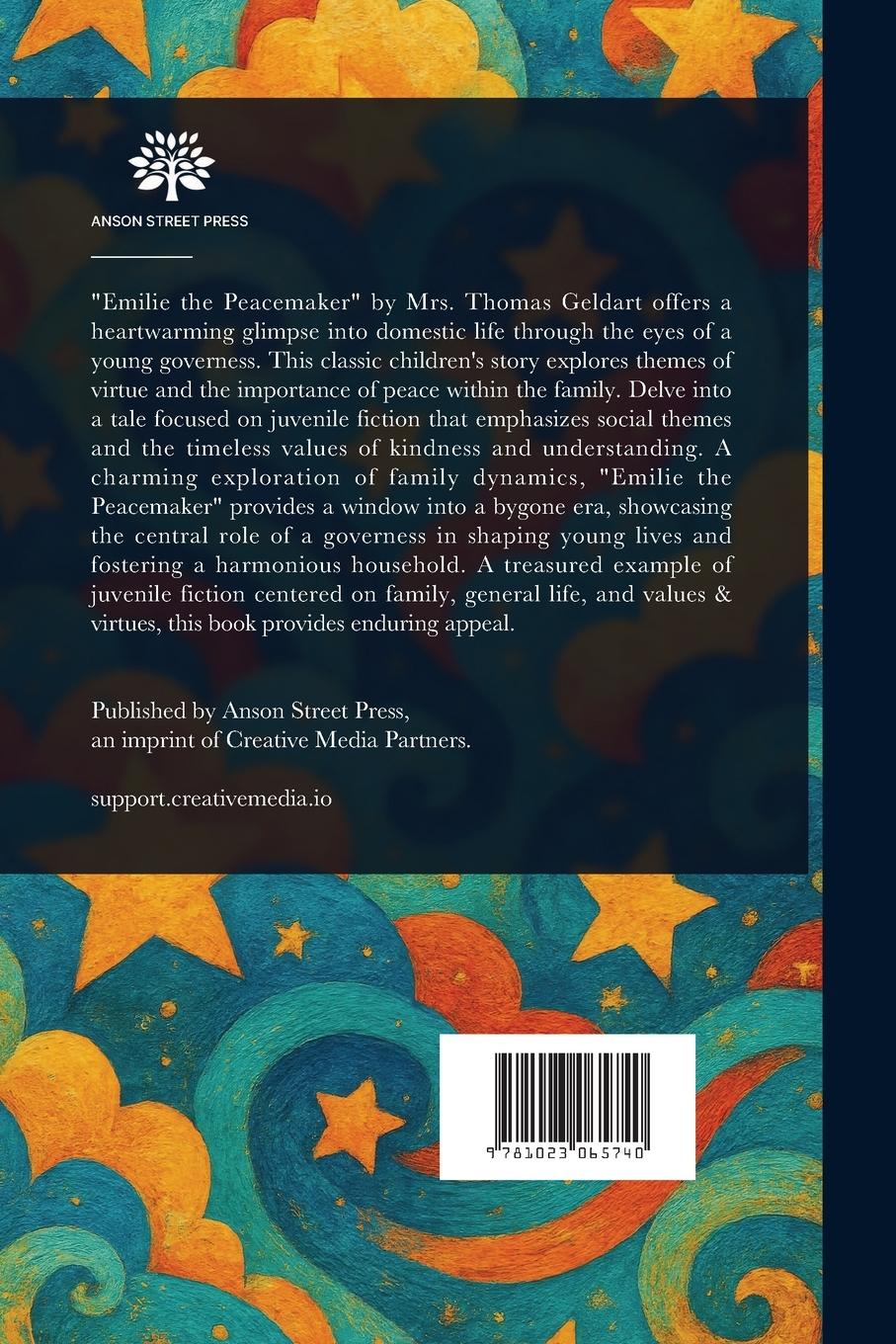 Rückseitencover Emilie the Peacemaker