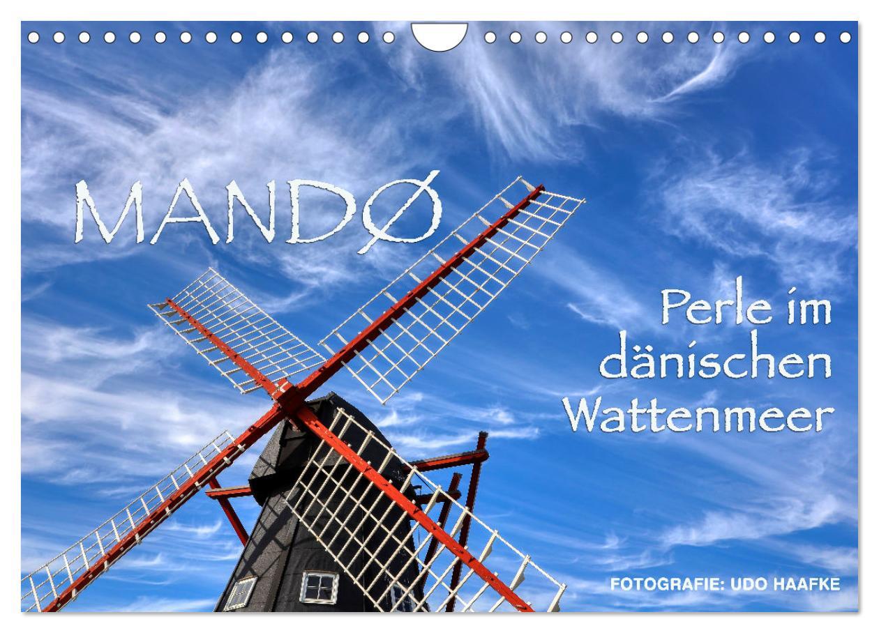 Vorderes Coverbild Mandø - Perle im dänischen Wattenmeer (Wandkalender 2026 DIN A4 quer), CALVENDO Monatskalender