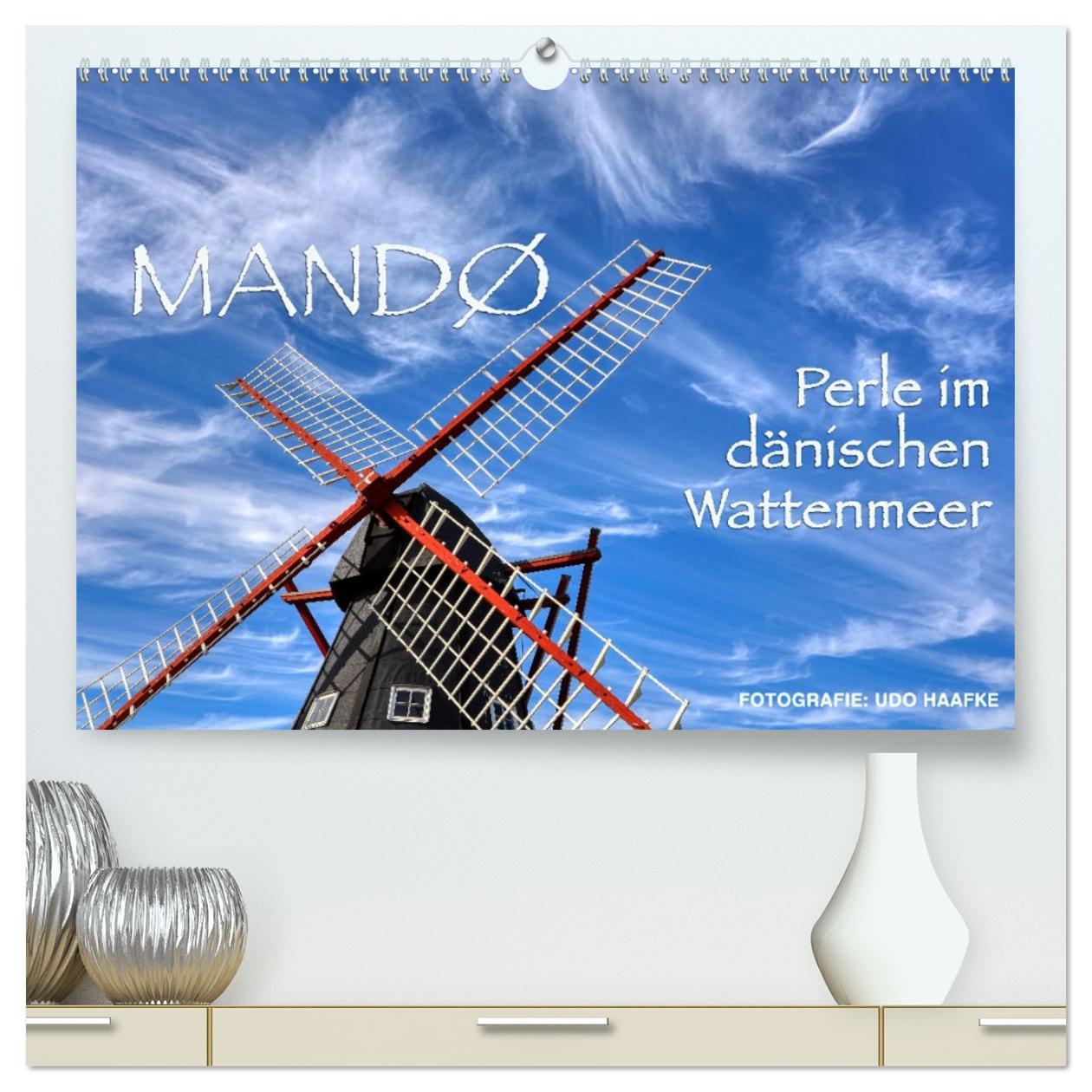 Vorderes Coverbild Mandø - Perle im dänischen Wattenmeer (hochwertiger Premium Wandkalender 2026 DIN A2 quer), Kunstdruck in Hochglanz