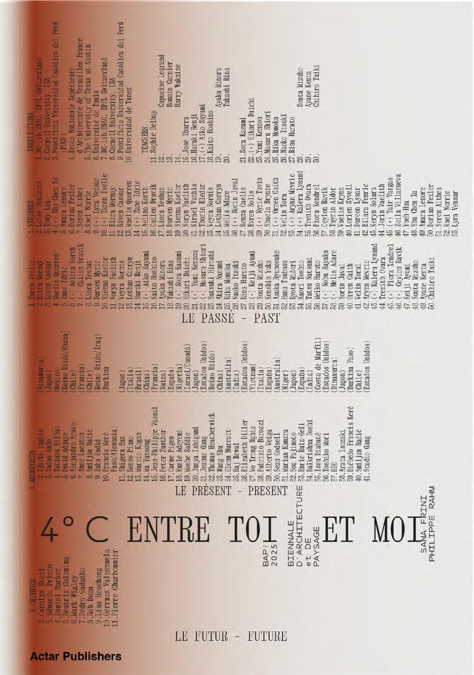 Vorderes Coverbild 4°c Between Me and You