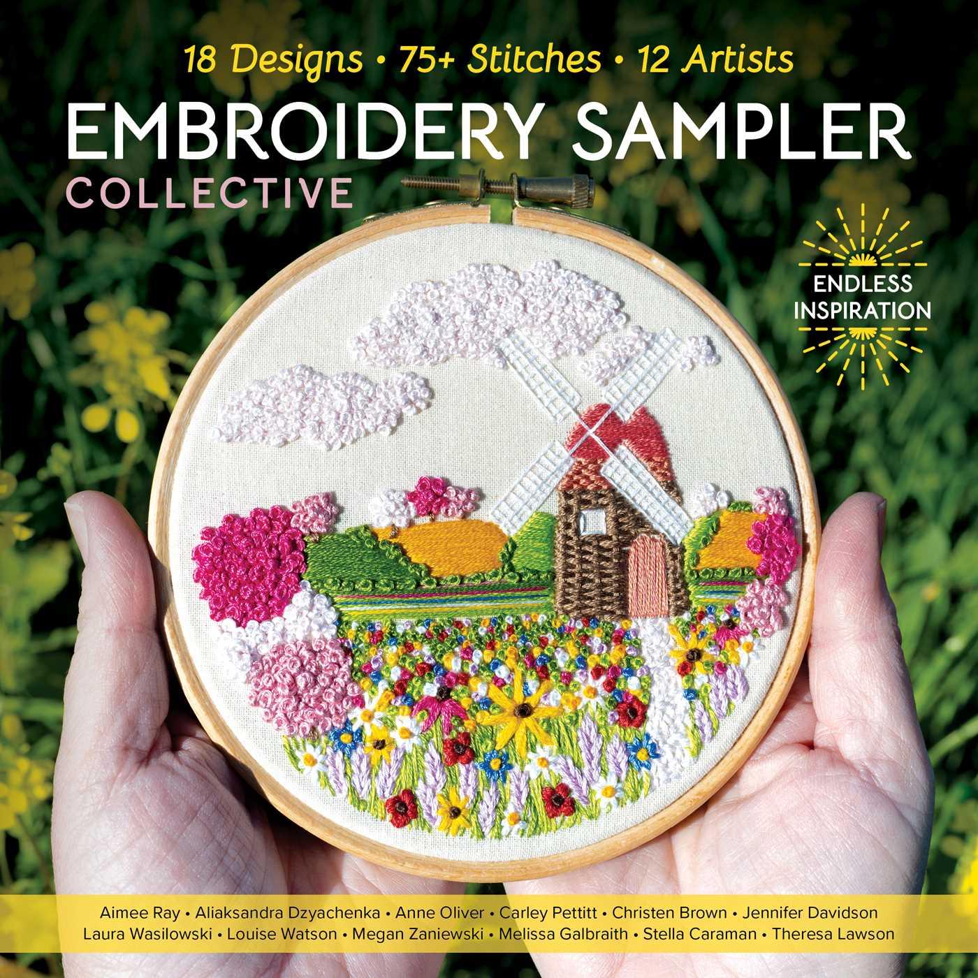 Vorderes Coverbild Embroidery Sampler Collective