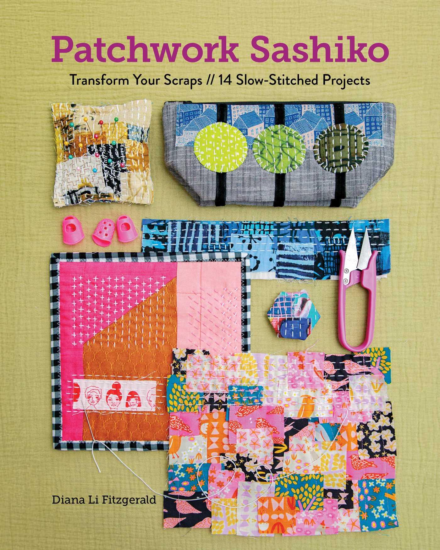 Vorderes Coverbild Patchwork Sashiko