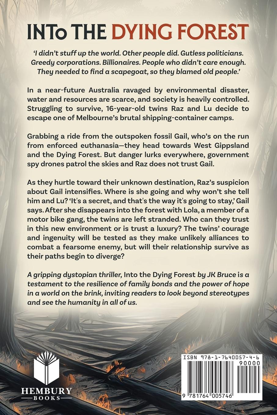 Rückseitencover Into the Dying Forest