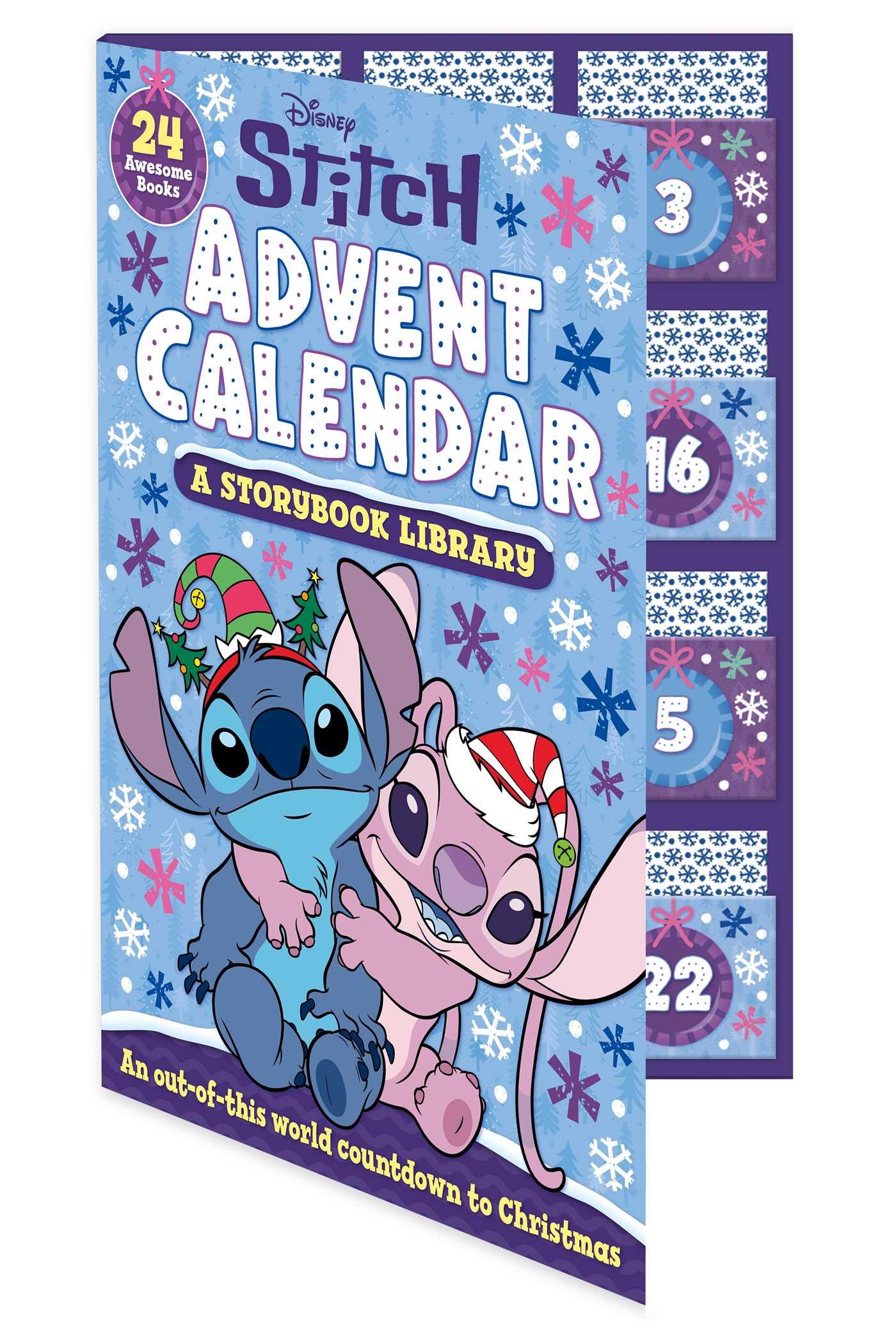 Vorderes Coverbild Disney Stitch: Advent Calendar a Storybook Library
