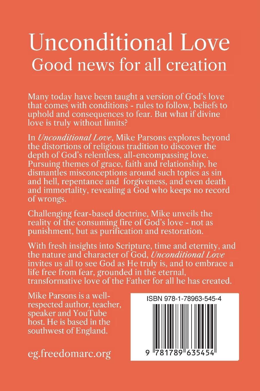 Rückseitencover Unconditional Love