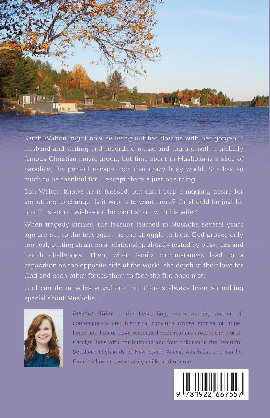 Rückseitencover Muskoka Miracle