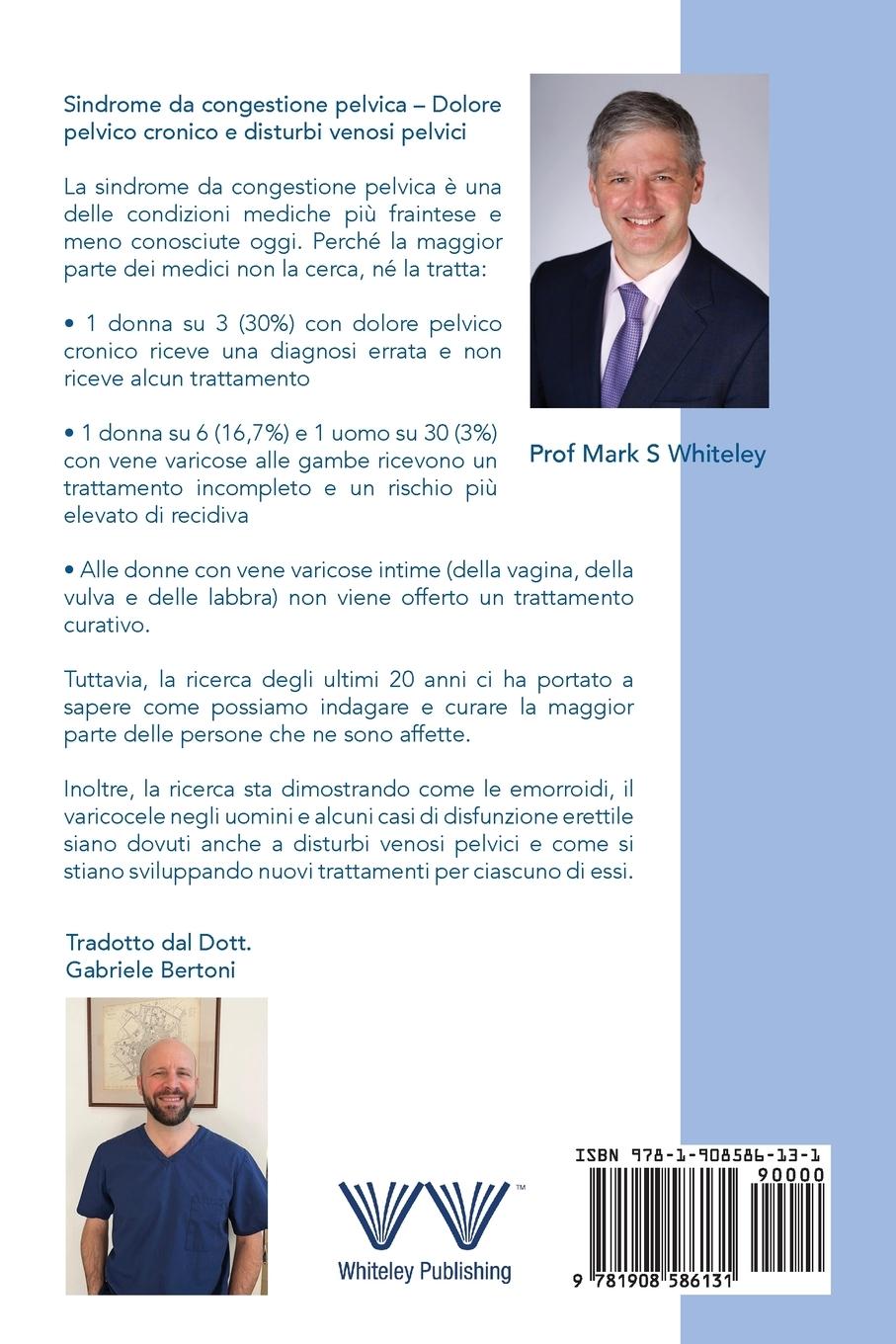 Rückseitencover Sindrome da congestione pelvica - Dolore pelvico cronico e disturbi venosi pelvici