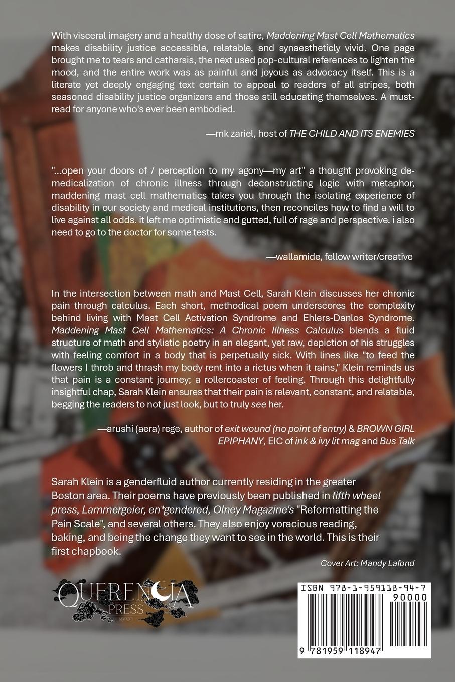 Rückseitencover Maddening Mast Cell Mathematics