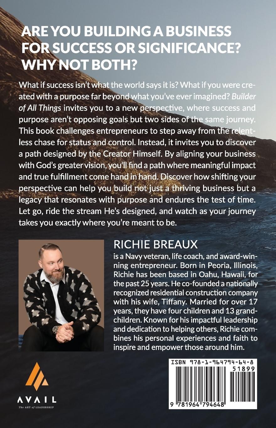 Rückseitencover Builder of All Things