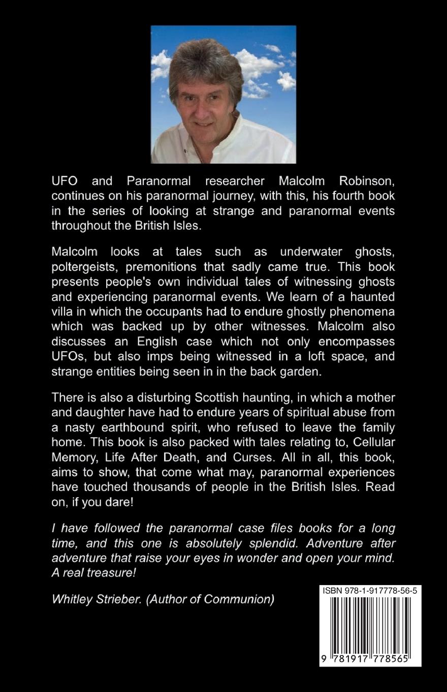 Rückseitencover Paranormal Case Files of Great Britain  (Volume Four)