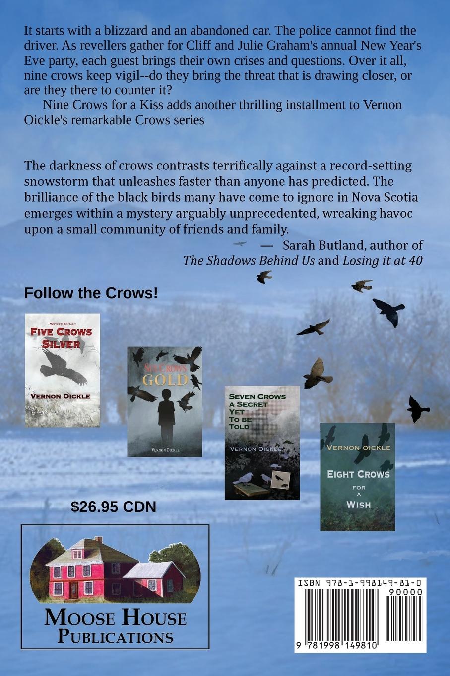 Rückseitencover Nine Crows for a Kiss