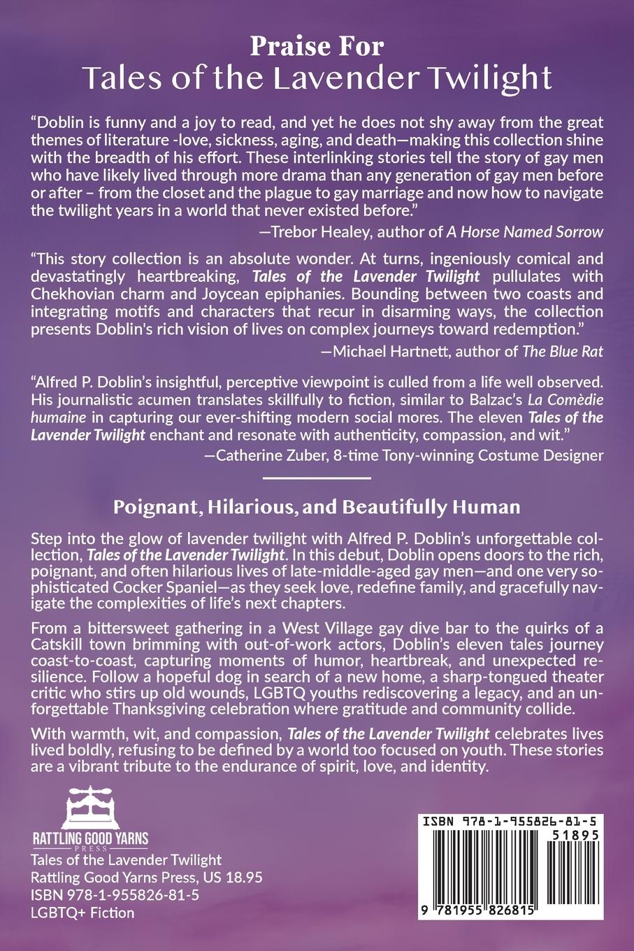 Rückseitencover Tales of the Lavender Twilight