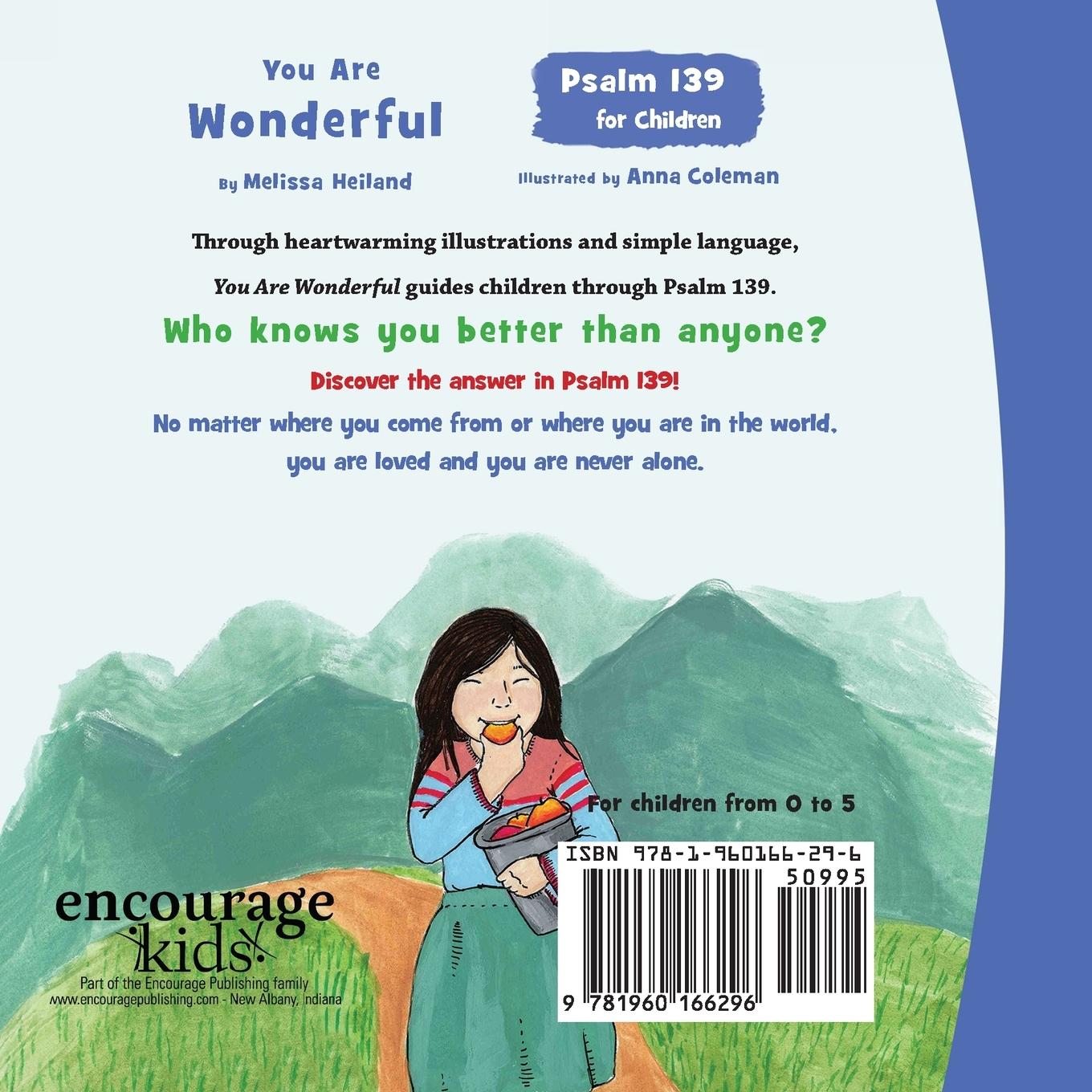 Rückseitencover You Are Wonderful