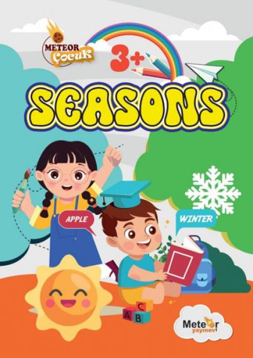 Vorderes Coverbild Seasons Türkce-Ingilizce Boyama Kitabi