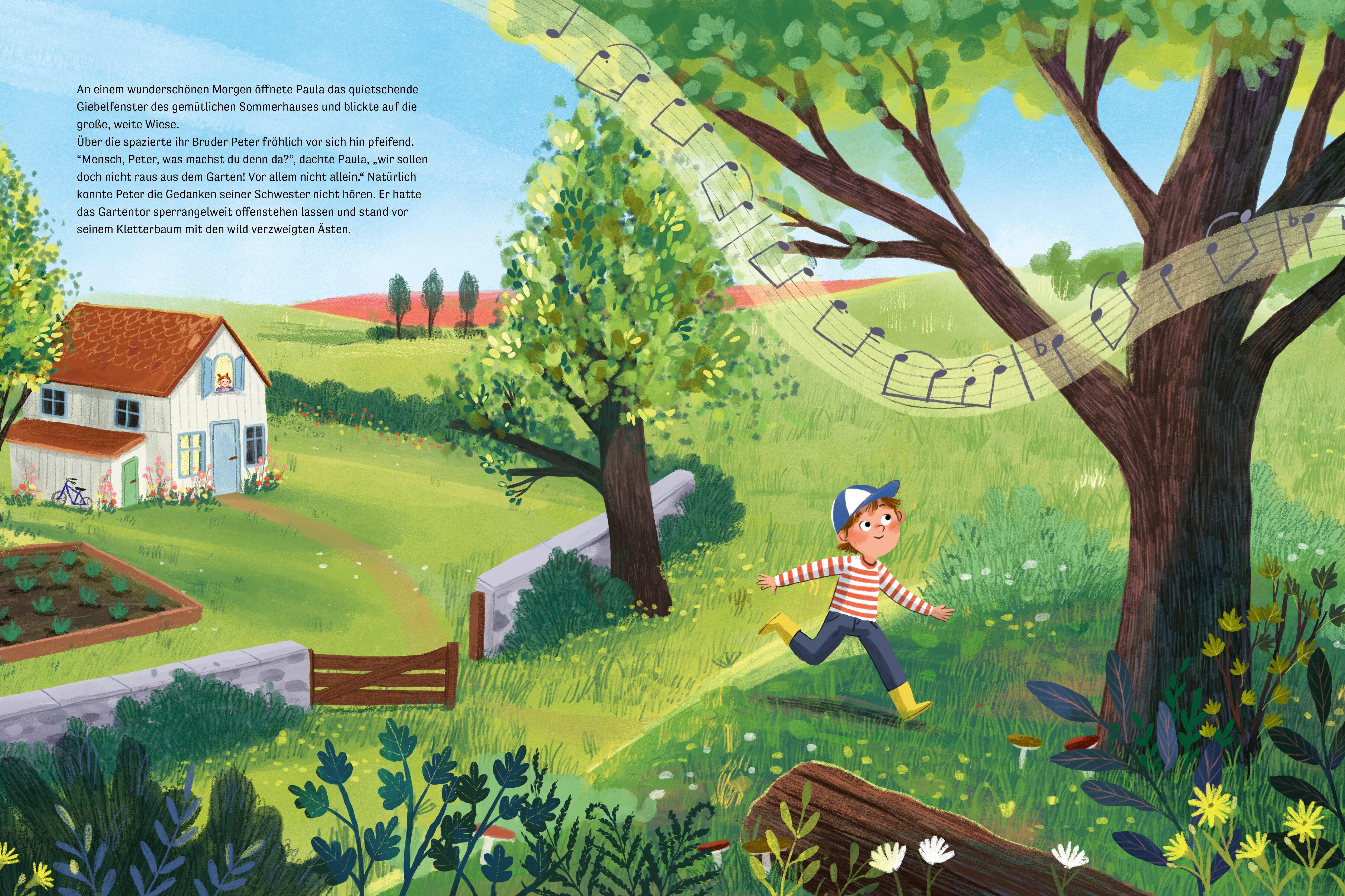 Beispielinhalt (Bild) Peter, Paula und der Wolf