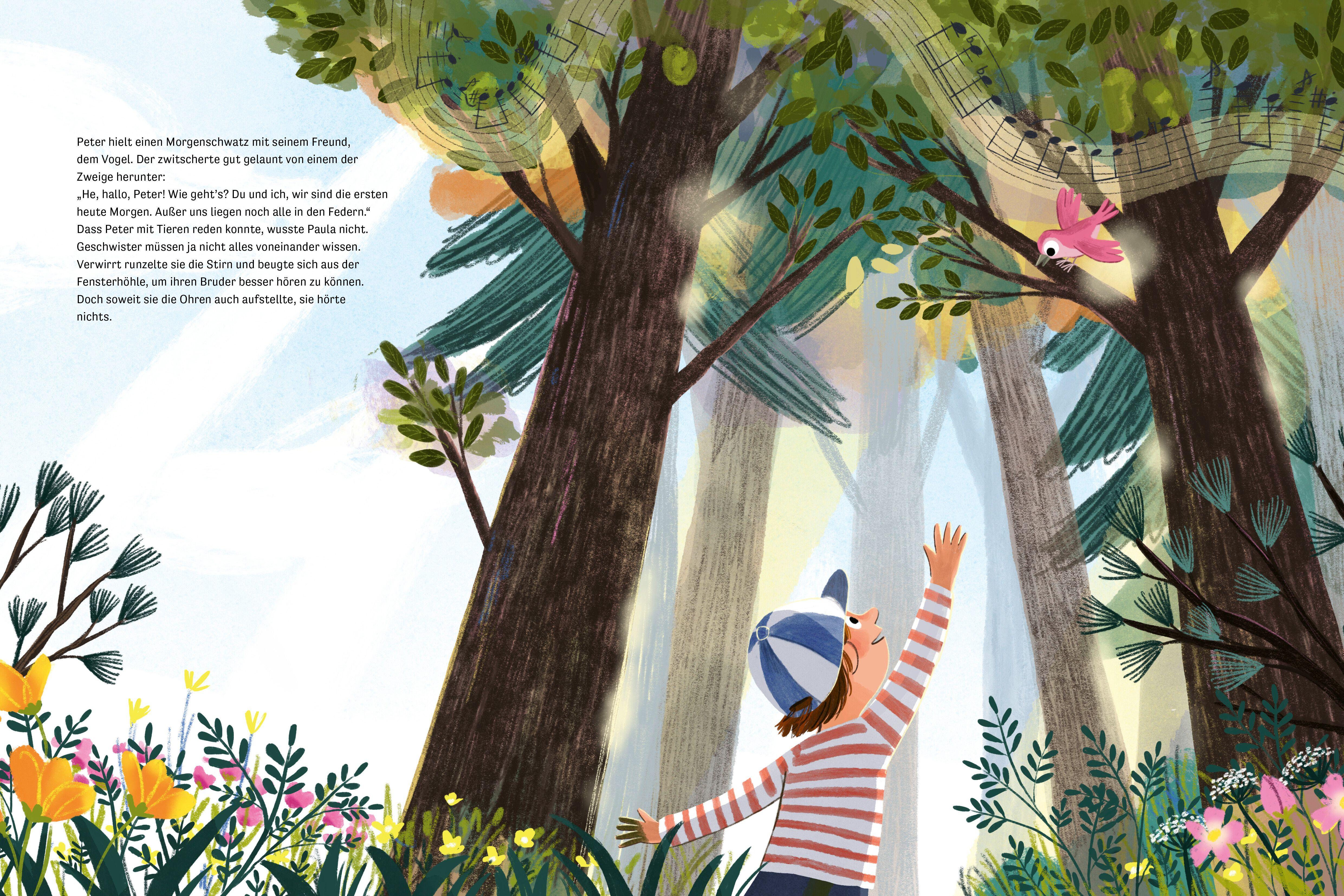 Beispielinhalt (Bild) Peter, Paula und der Wolf