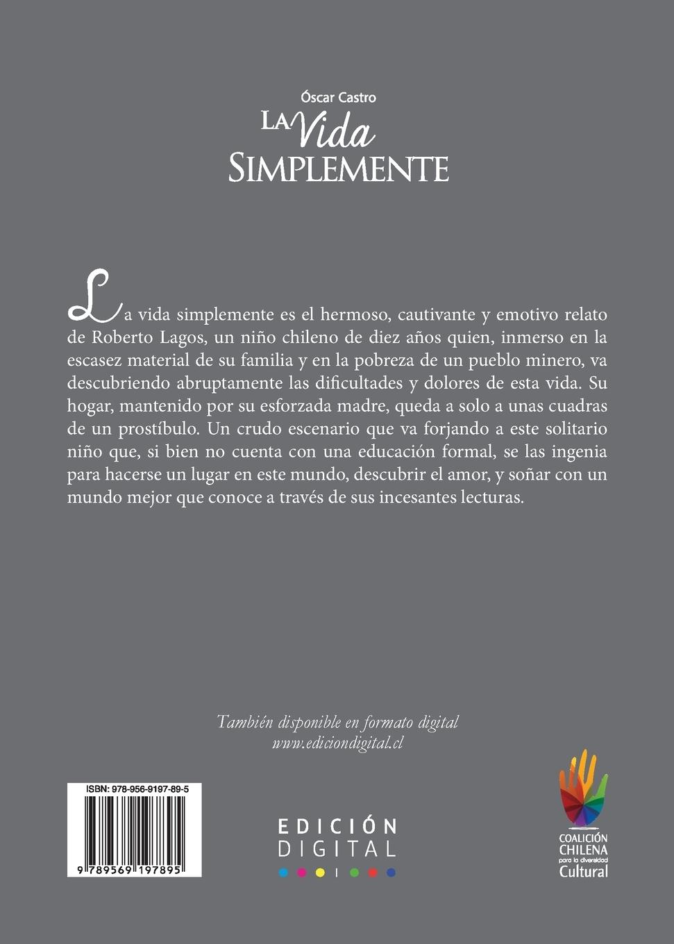 Rückseitencover La Vida simplemente