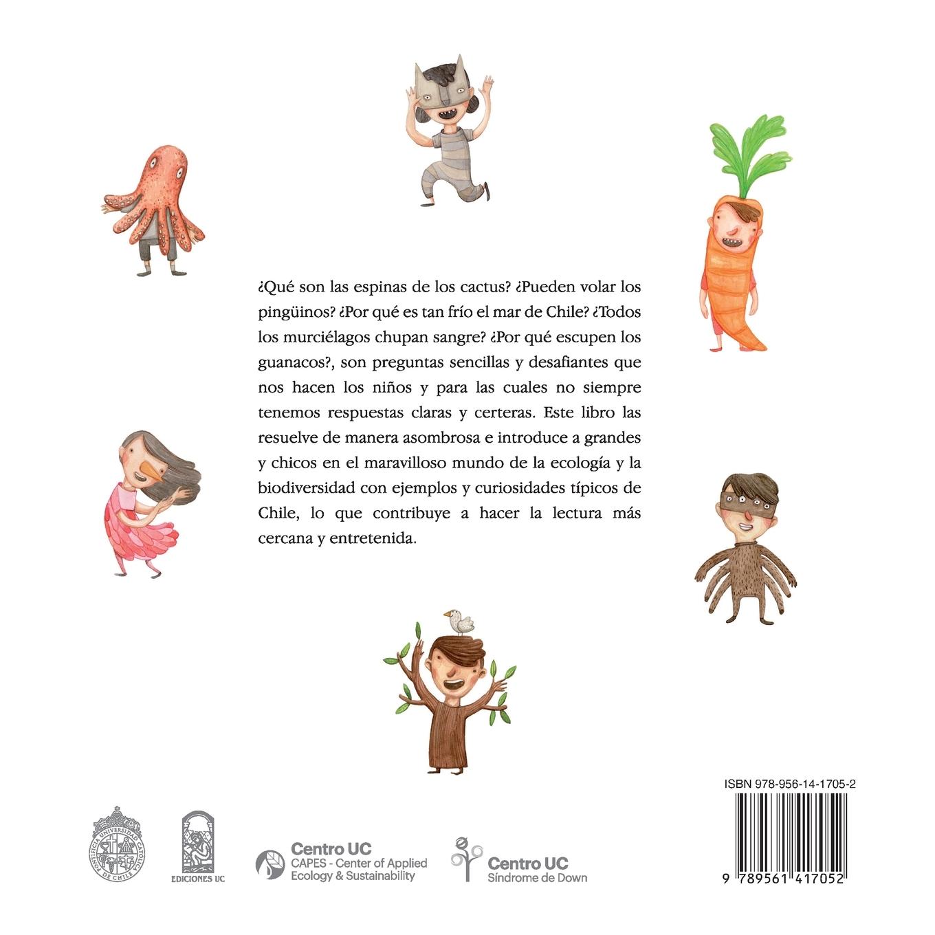 Rückseitencover Ecopreguntas para niños curiosos