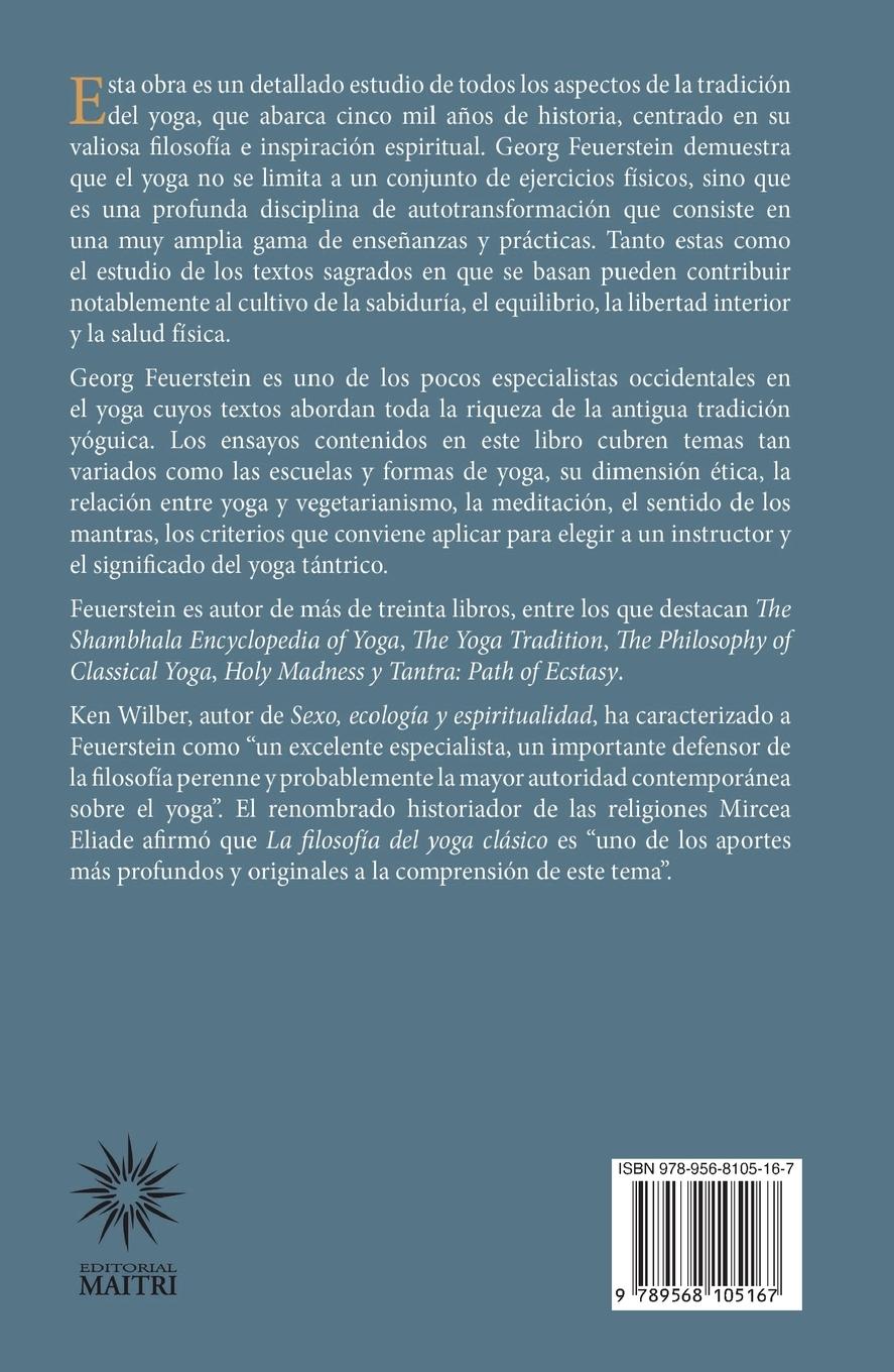 Rückseitencover La dimensi n m s profunda del yoga
