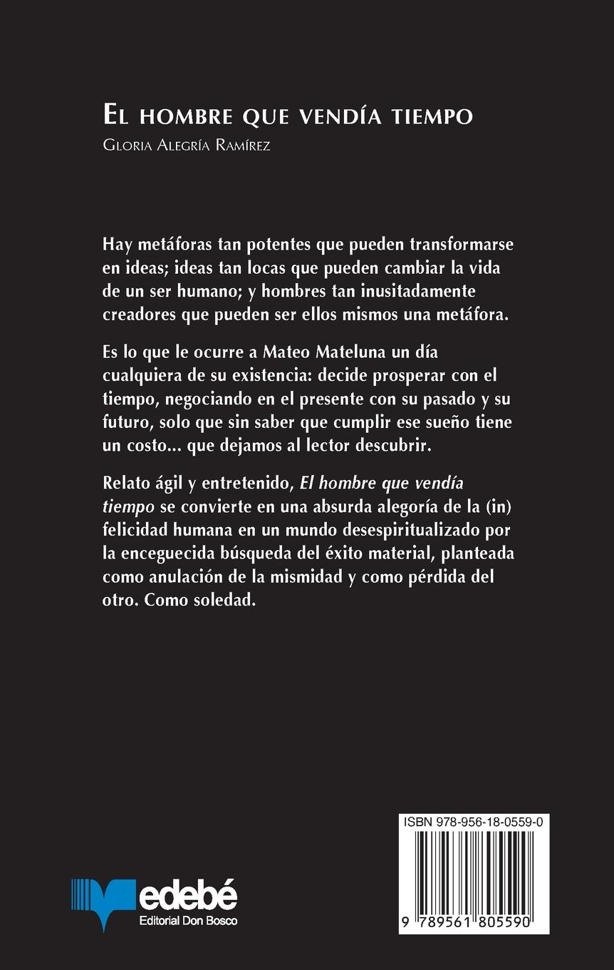 Rückseitencover El hombre que vendía tiempo
