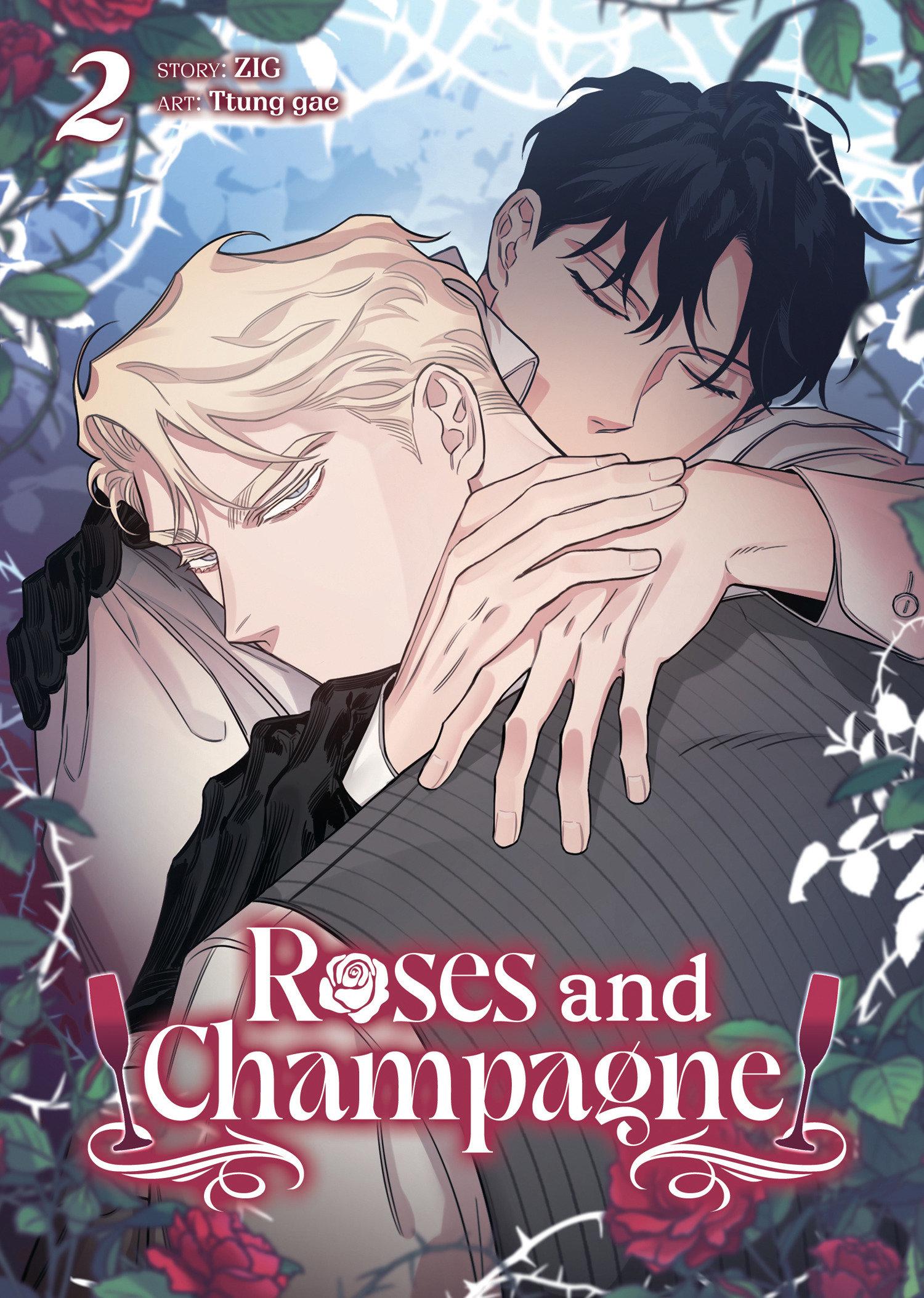 Vorderes Coverbild Roses and Champagne (Comic) Vol. 2