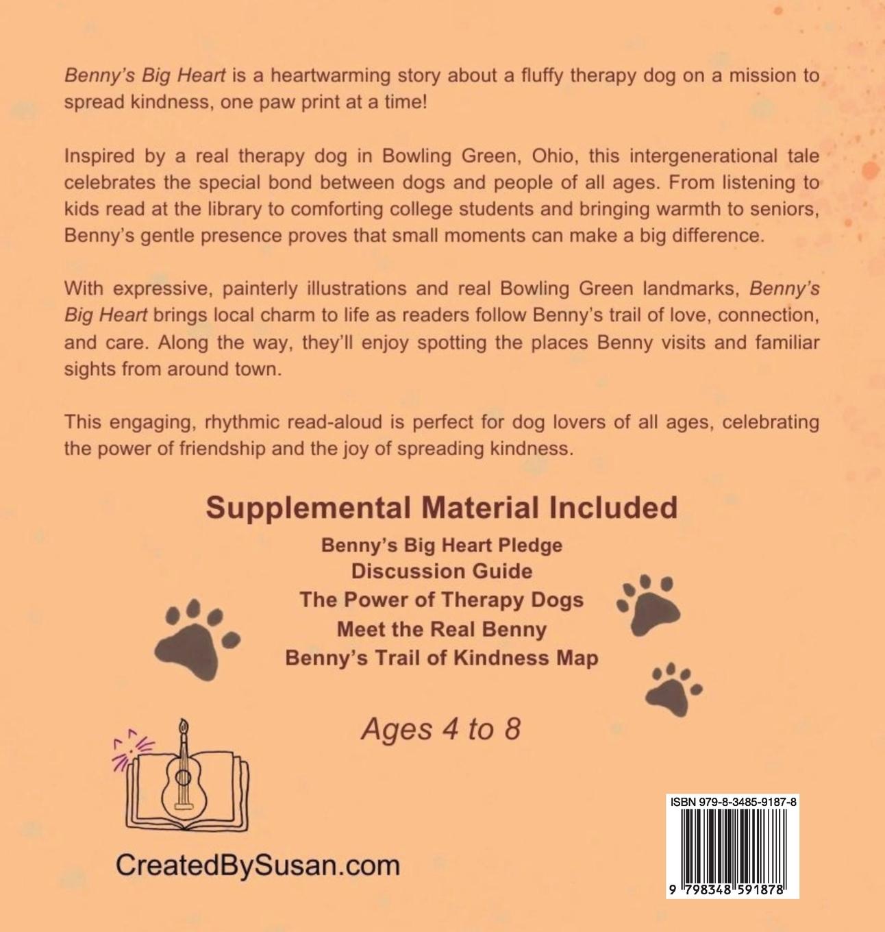 Rückseitencover Benny's Big Heart