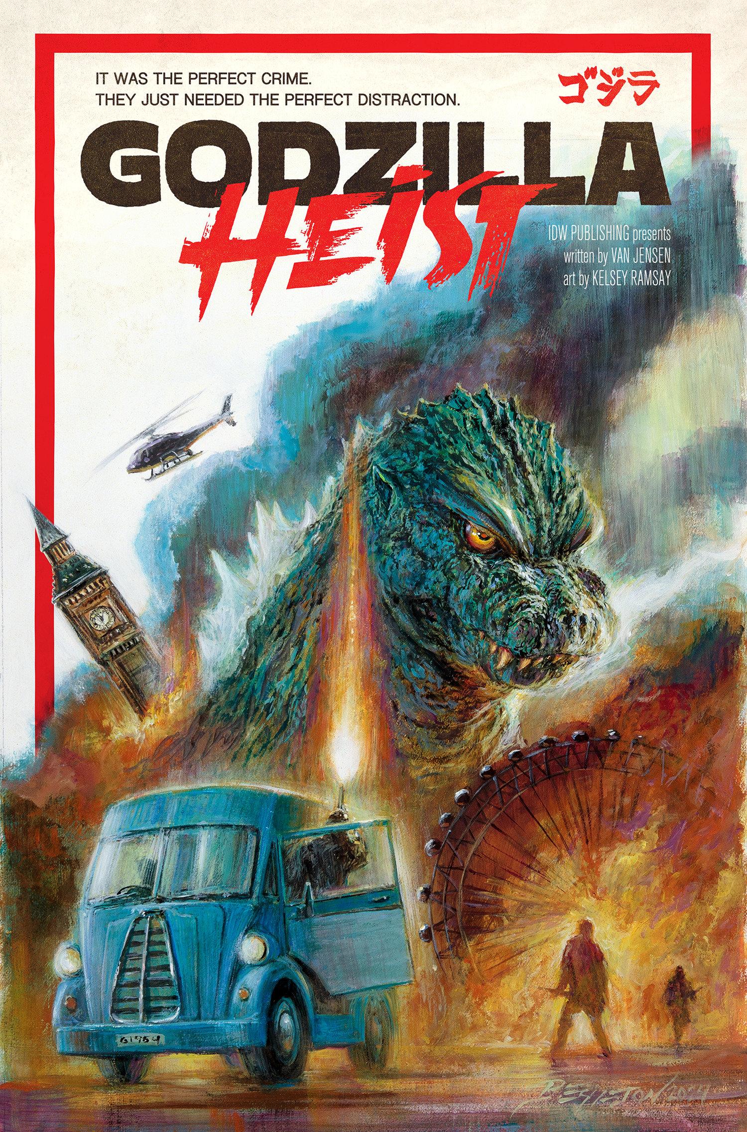 Vorderes Coverbild Godzilla: Heist