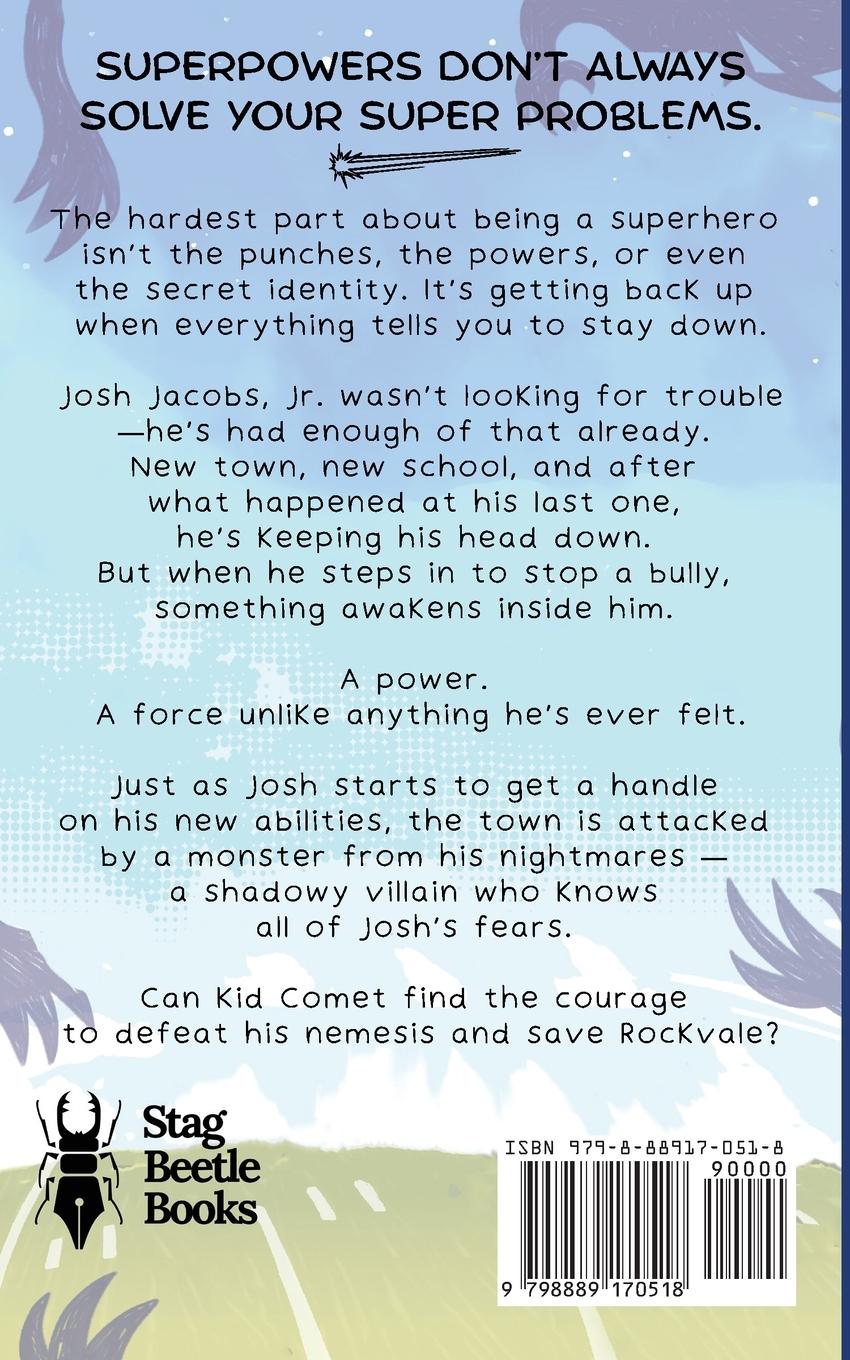 Rückseitencover Kid Comet and the Sixth Grade Shadow