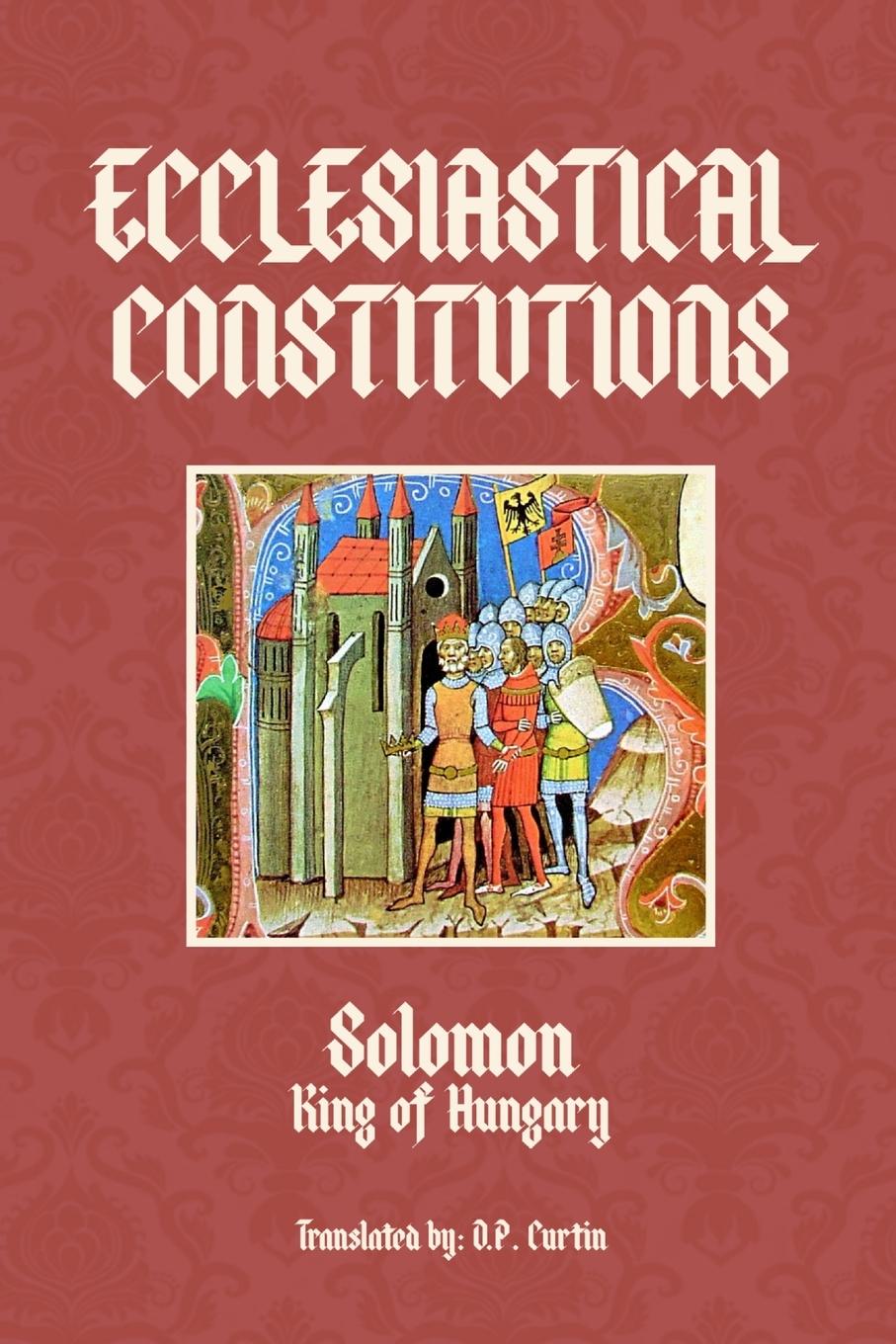 Vorderes Coverbild Ecclesiastical Constitutions