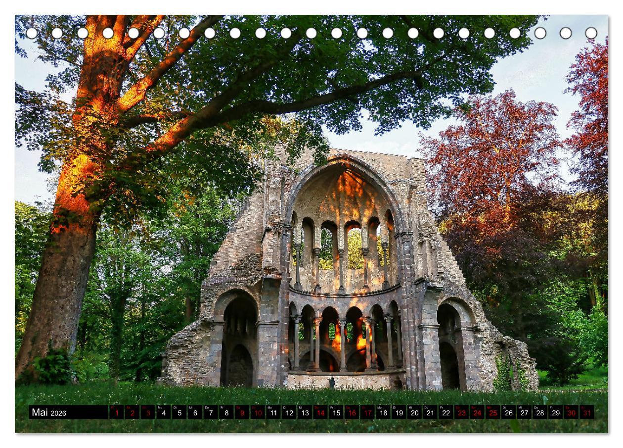 Beispielinhalt (Bild) Rhein-Sieg-Kreis - Perle im Rheinland (Tischkalender 2026 DIN A5 quer), CALVENDO Monatskalender