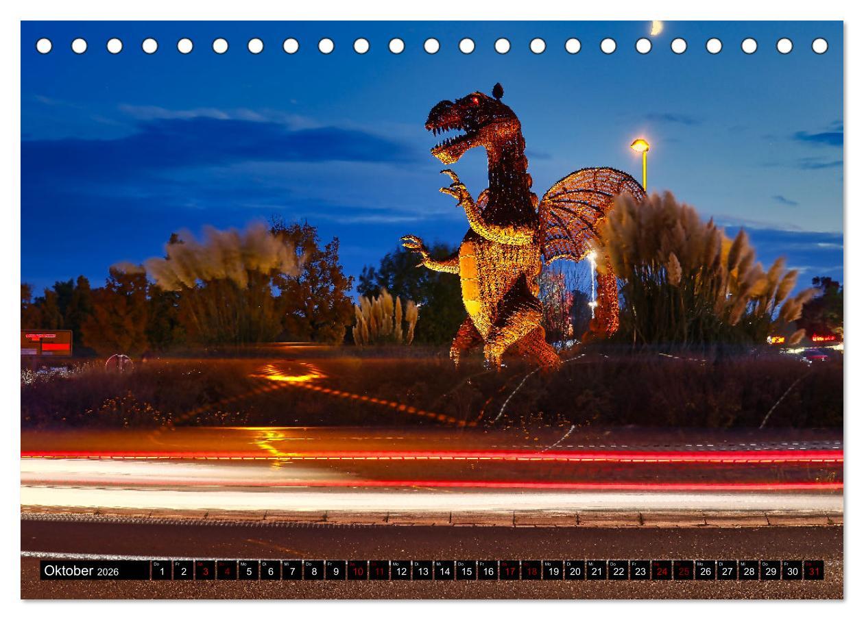 Beispielinhalt (Bild) Rhein-Sieg-Kreis - Perle im Rheinland (Tischkalender 2026 DIN A5 quer), CALVENDO Monatskalender