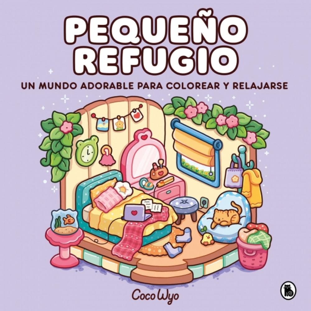 Beispielinhalt (Bild) Pequeño Refugio / Cozy Corner: Cute & Comfy Coloring Book