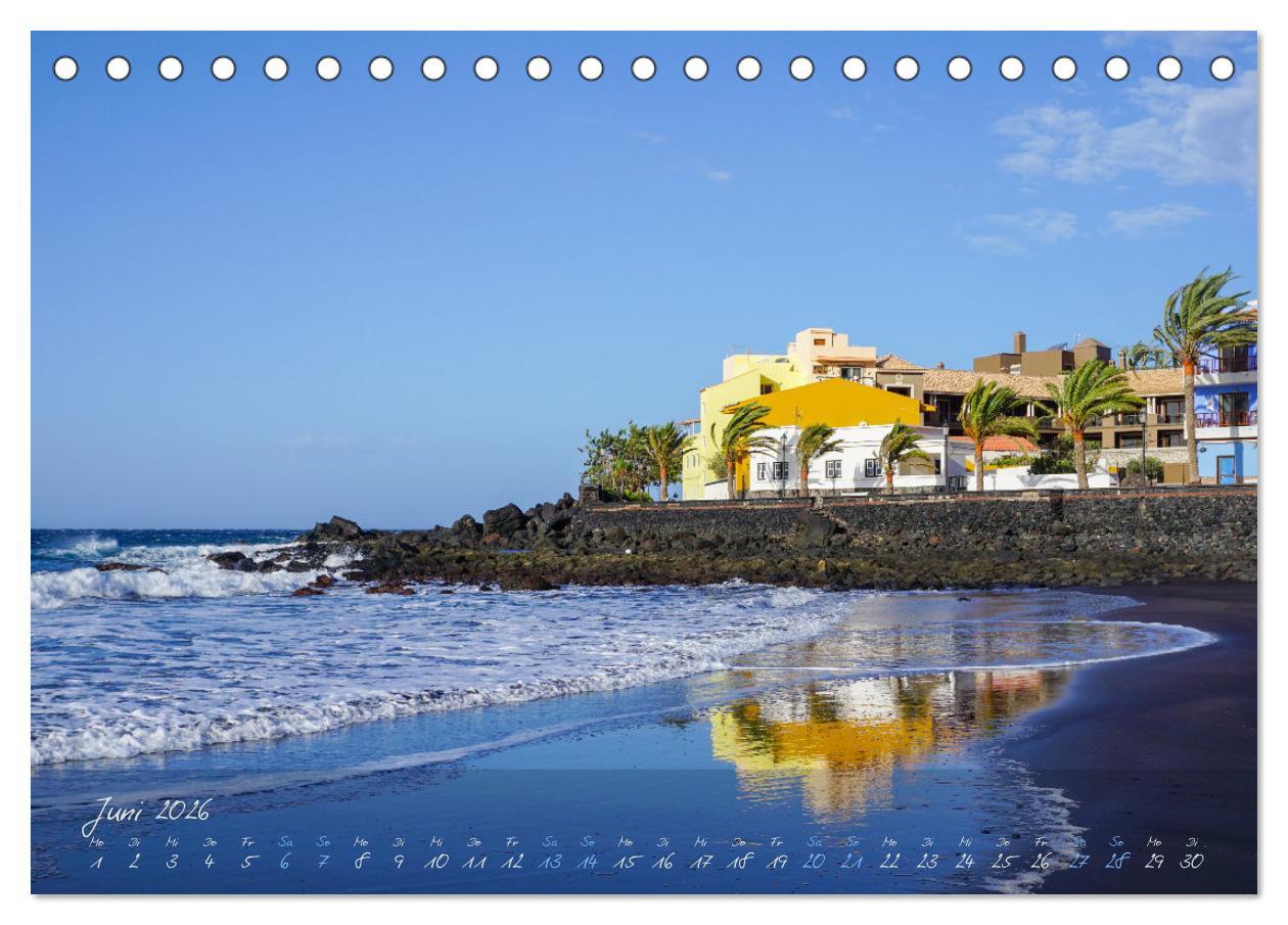 Beispielinhalt (Bild) Magisches La Gomera (Tischkalender 2026 DIN A5 quer), CALVENDO Monatskalender