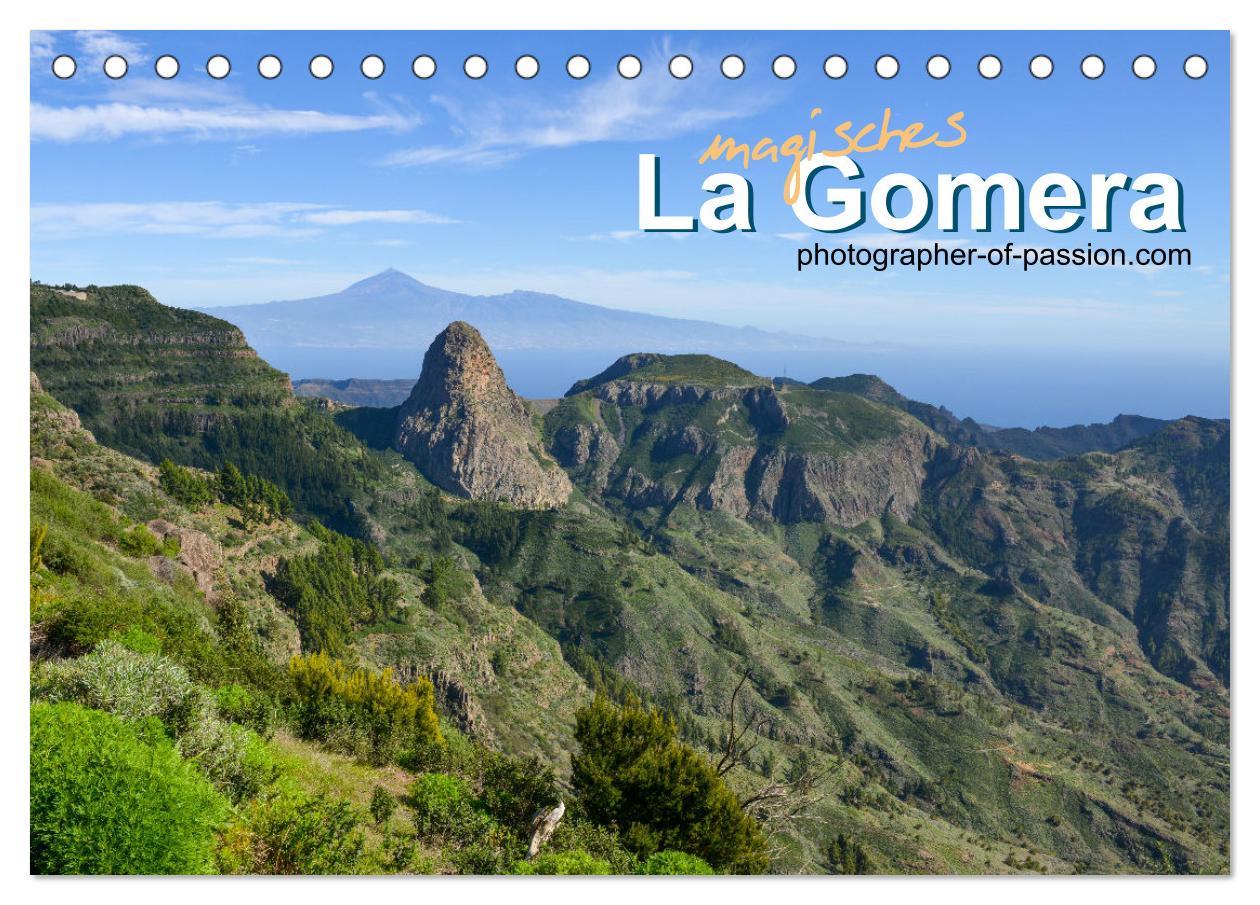 Vorderes Coverbild Magisches La Gomera (Tischkalender 2026 DIN A5 quer), CALVENDO Monatskalender