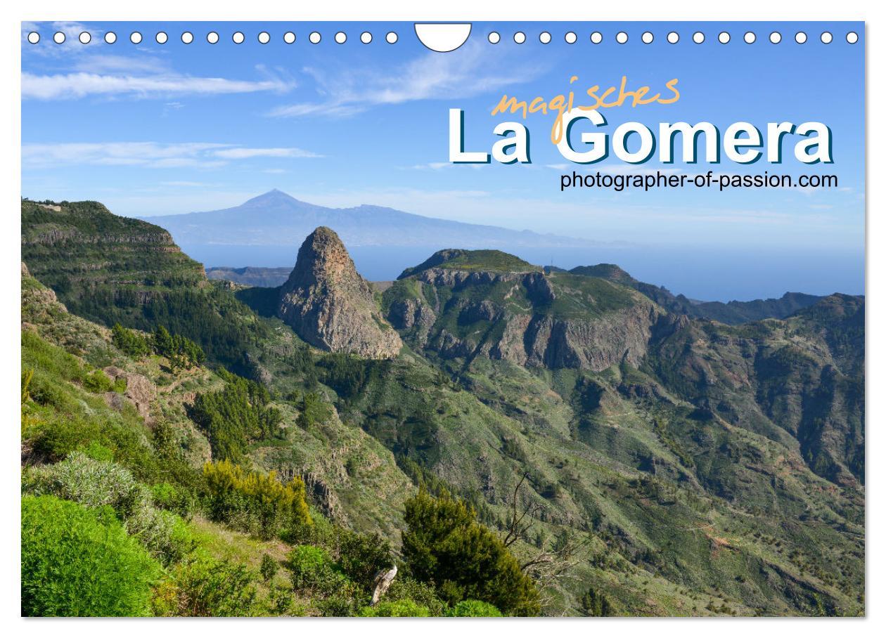 Vorderes Coverbild Magisches La Gomera (Wandkalender 2026 DIN A4 quer), CALVENDO Monatskalender