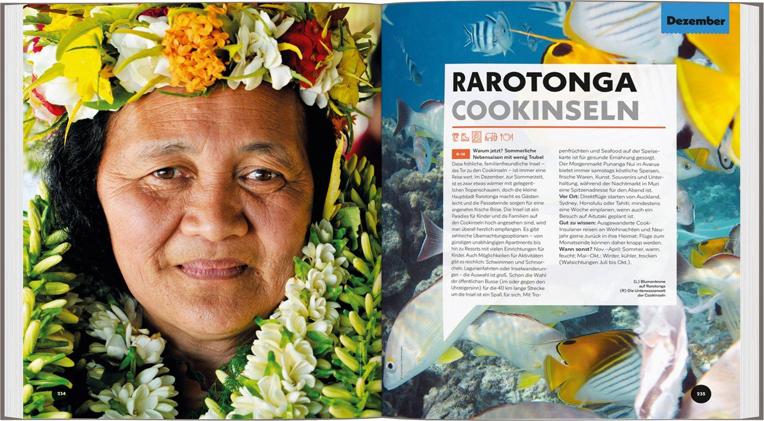 Beispielinhalt (Bild) LONELY PLANET Bildband Wann am besten wohin mit Kids