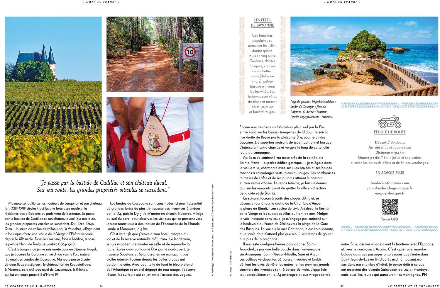 Beispielinhalt (Bild) Legendäre Motorradtouren in Europa