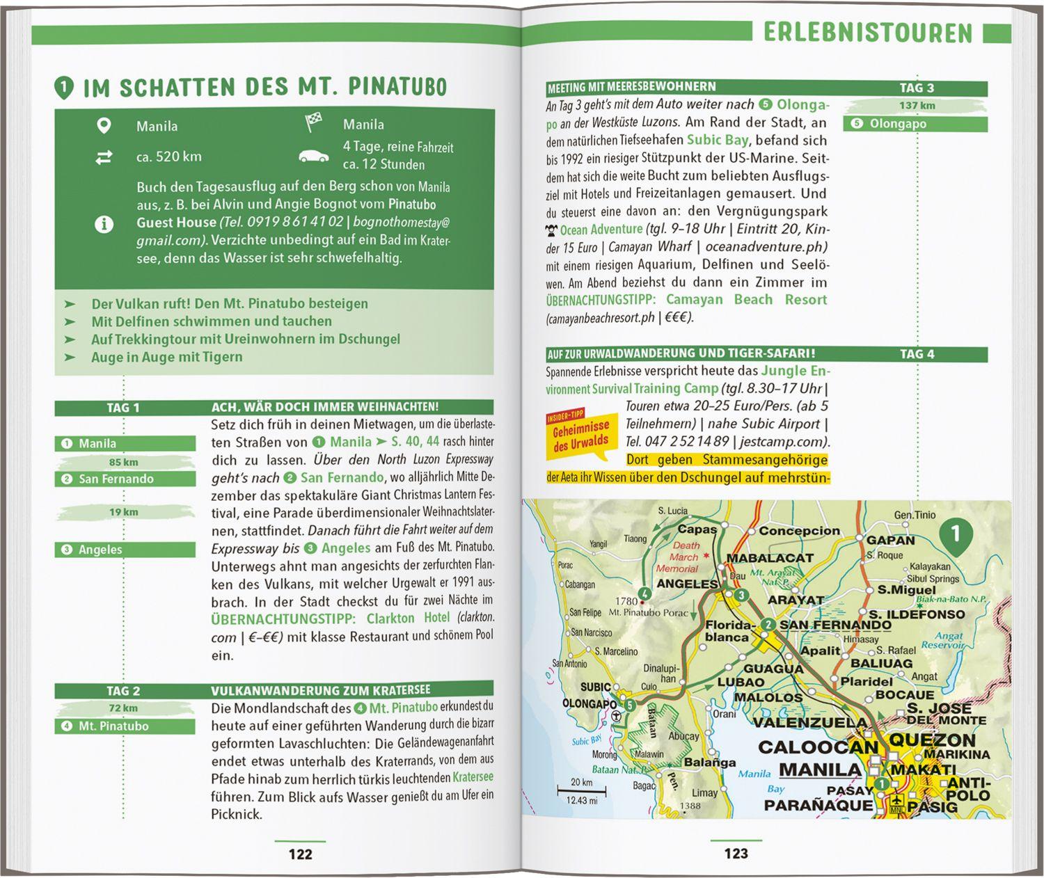 Beispielinhalt (Bild) MARCO POLO Reiseführer Philippinen